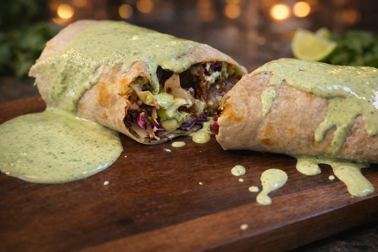 Burrito — available on the Casa Tequila Prime lunch menu